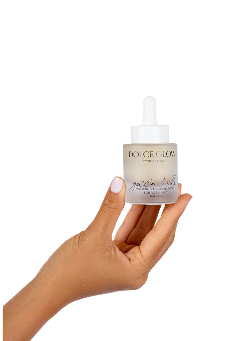 Goccia di Sole Hydrating Self-Tanning Serum Drops for Face & Body, Alternate, color, NO COLOR
