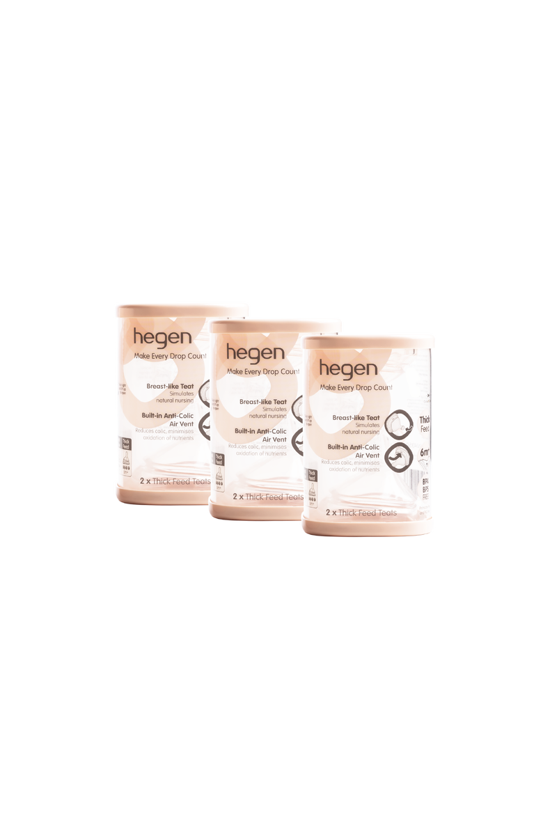 HEGEN 6-Pack THICK Flow Teats, Main, color,