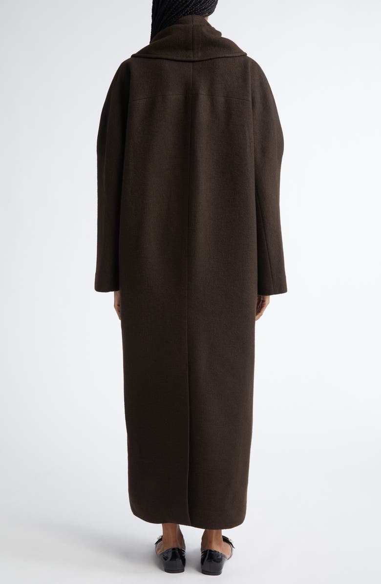 GIA STUDIOS Shawl Collar Wool Blend Coat, Alternate, color,