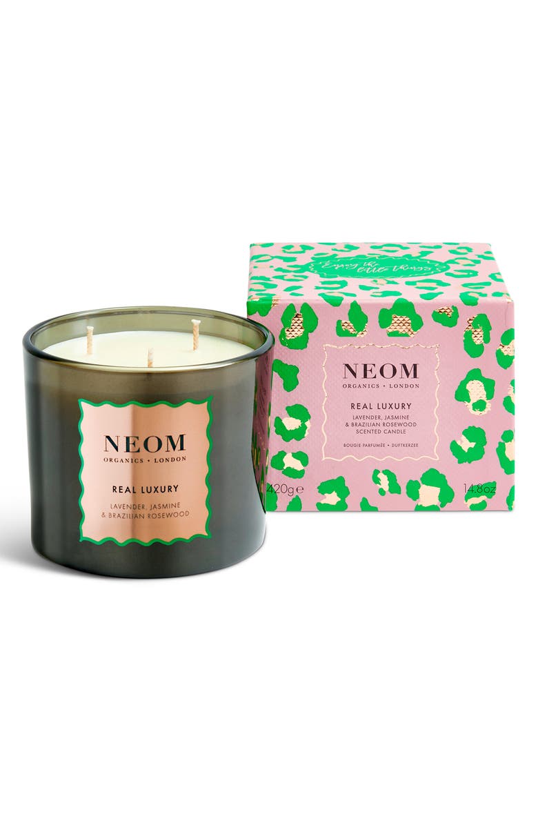 NEOM Wellbeing Real Luxury Candle, Alternate, color, 