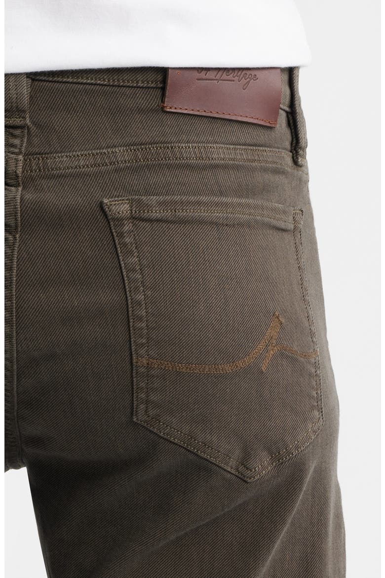 Courage Brown Diagonal Straight Leg 5-Pocket Pants, Alternate, color, BROWN DIAGONAL