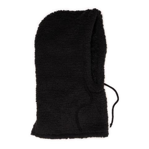 Women's Balaclava Faux Shearling Overhood