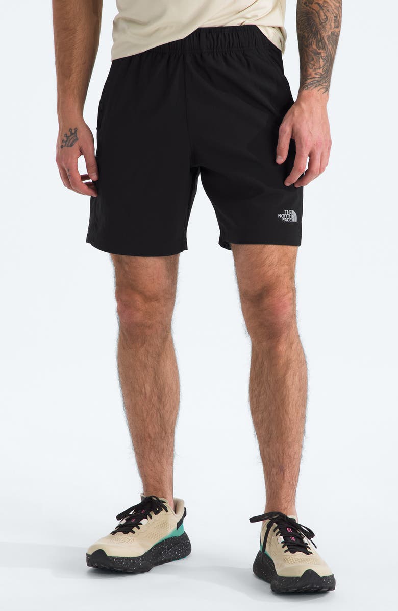 The North Face 24/7 Water Repellent Shorts, Main, color, Tnf Black