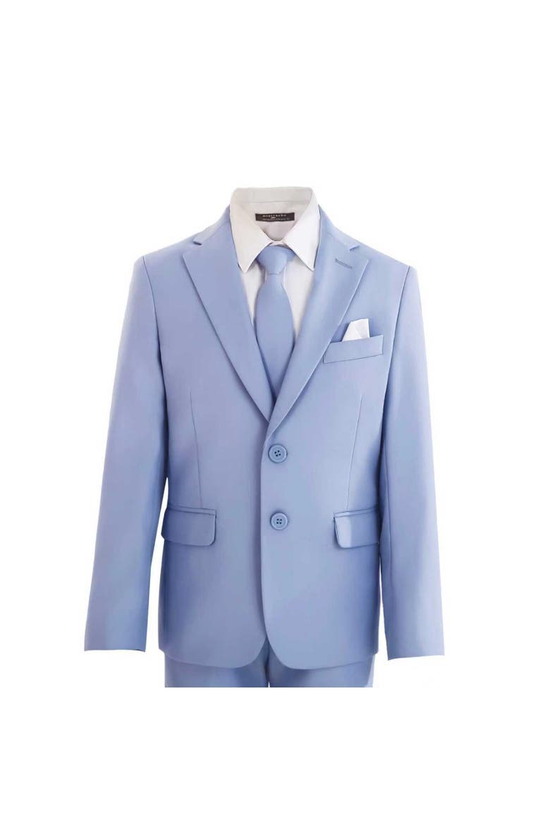 Four-Piece Tailored Suit Set, Alternate, color, Light Blue