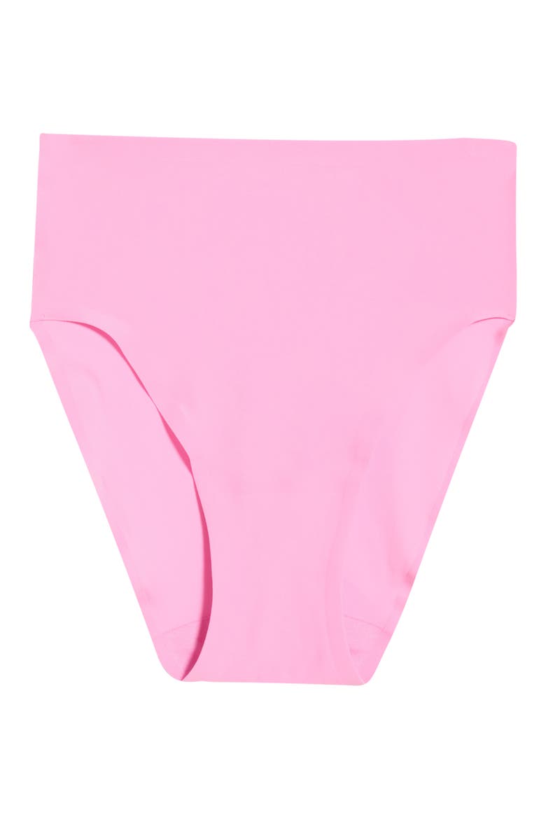 Soft Stretch High Cut Briefs, Alternate, color, PEONY PINK