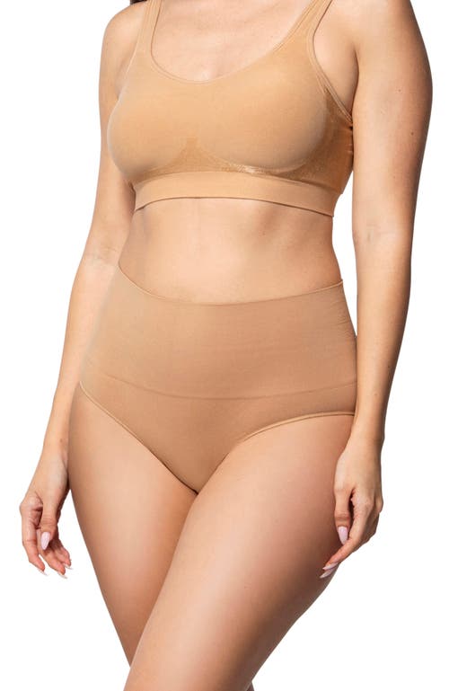 Underoutfit Smoothing At Waist Brief In Nude