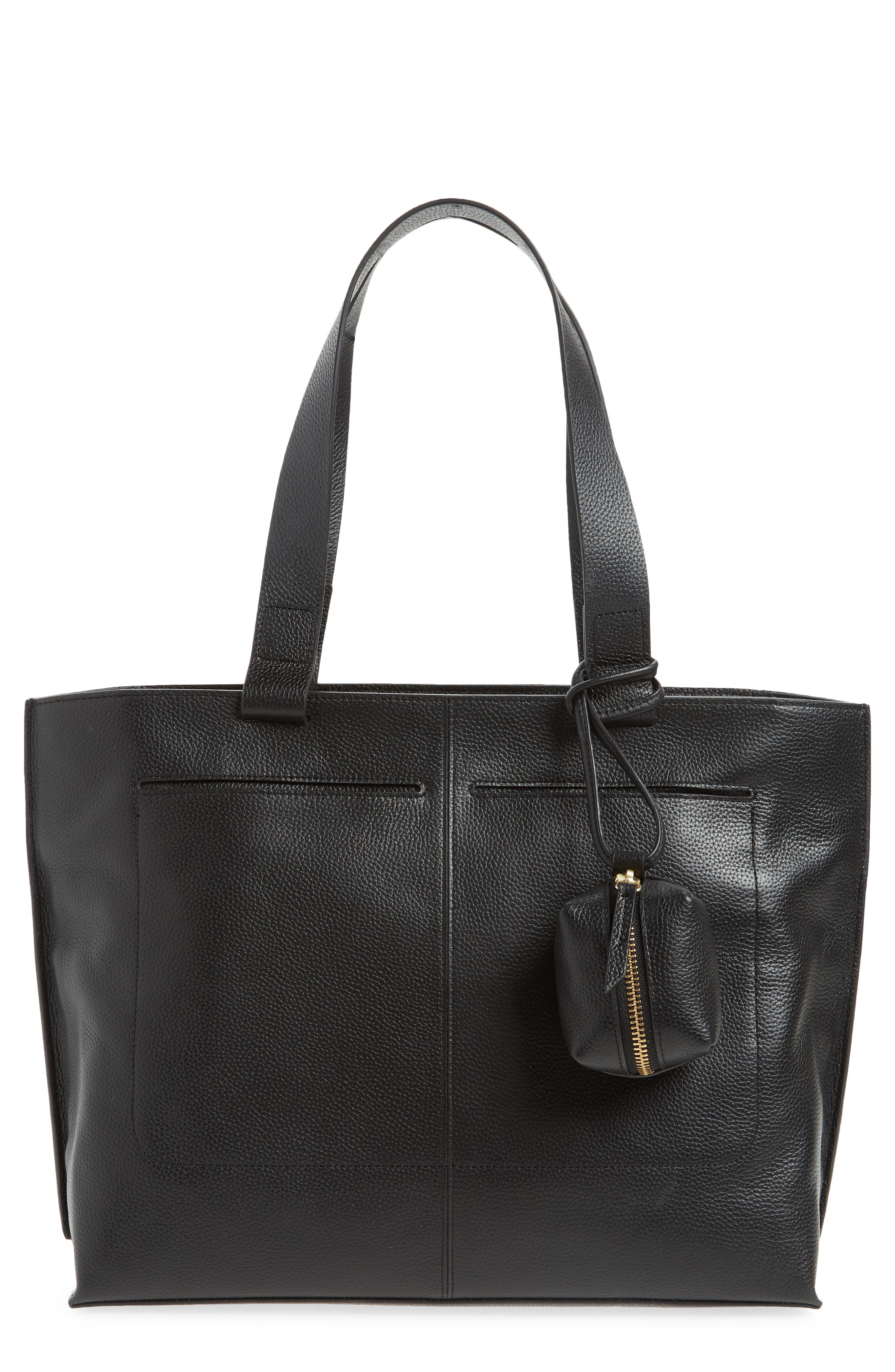 Nordstrom Sadie Leather Carryall Bag, Main, color, 