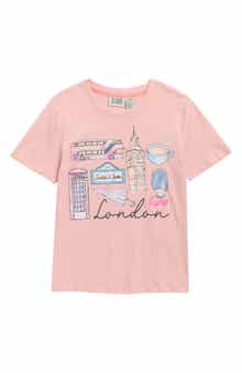 Scotch & Soda Kids' London Graphic T-Shirt