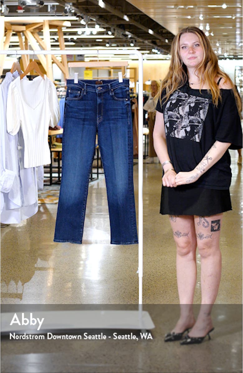 The Insider Mid Rise Ankle Slim Bootcut Jeans, sales video thumbnail