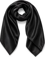 SILKSILKY Pure Silk Classic Elegant Square Scarf