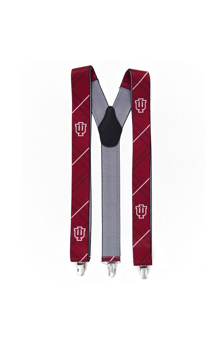EAGLES WINGS Men's Red Indiana Hoosiers Suspenders, Main, color, Red
