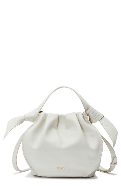 Selena Leather Bucket Bag