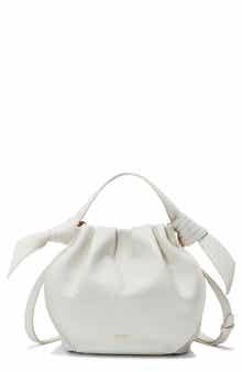 Selena Leather Bucket Bag