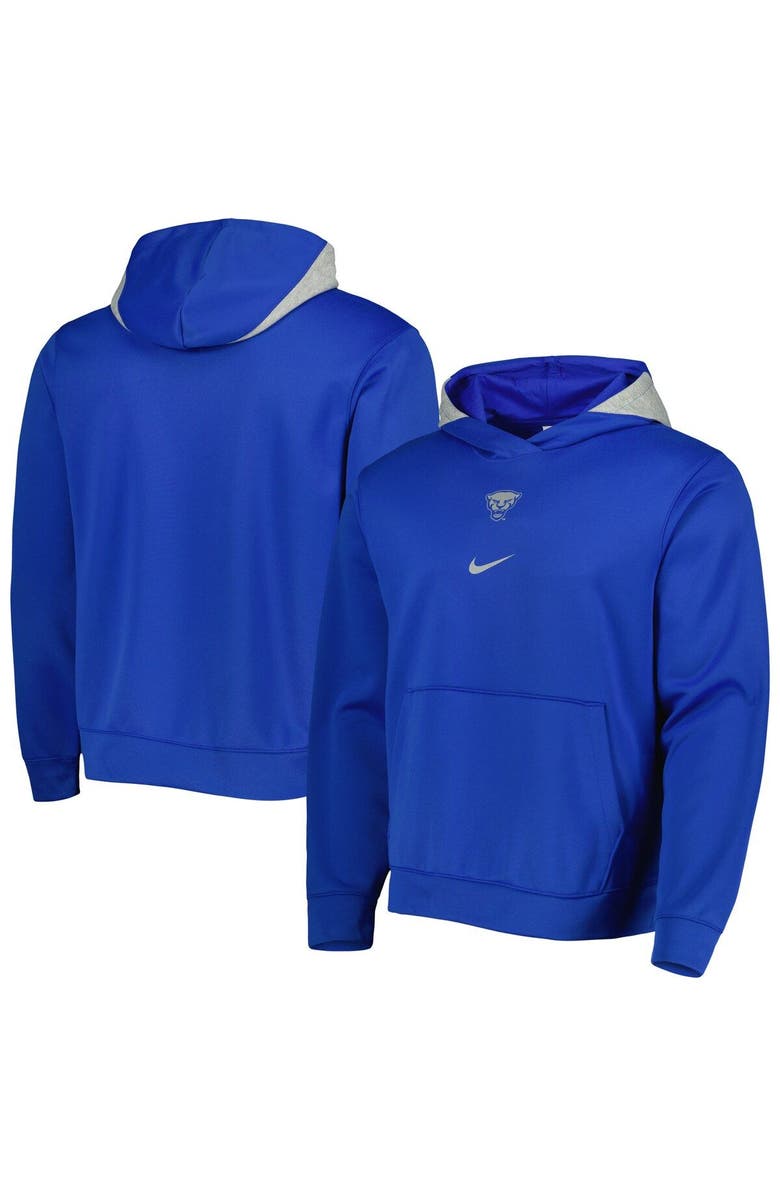 Nike Men's Nike Royal Pitt Panthers Spotlight Performance Pullover Hoodie, Main, color, 