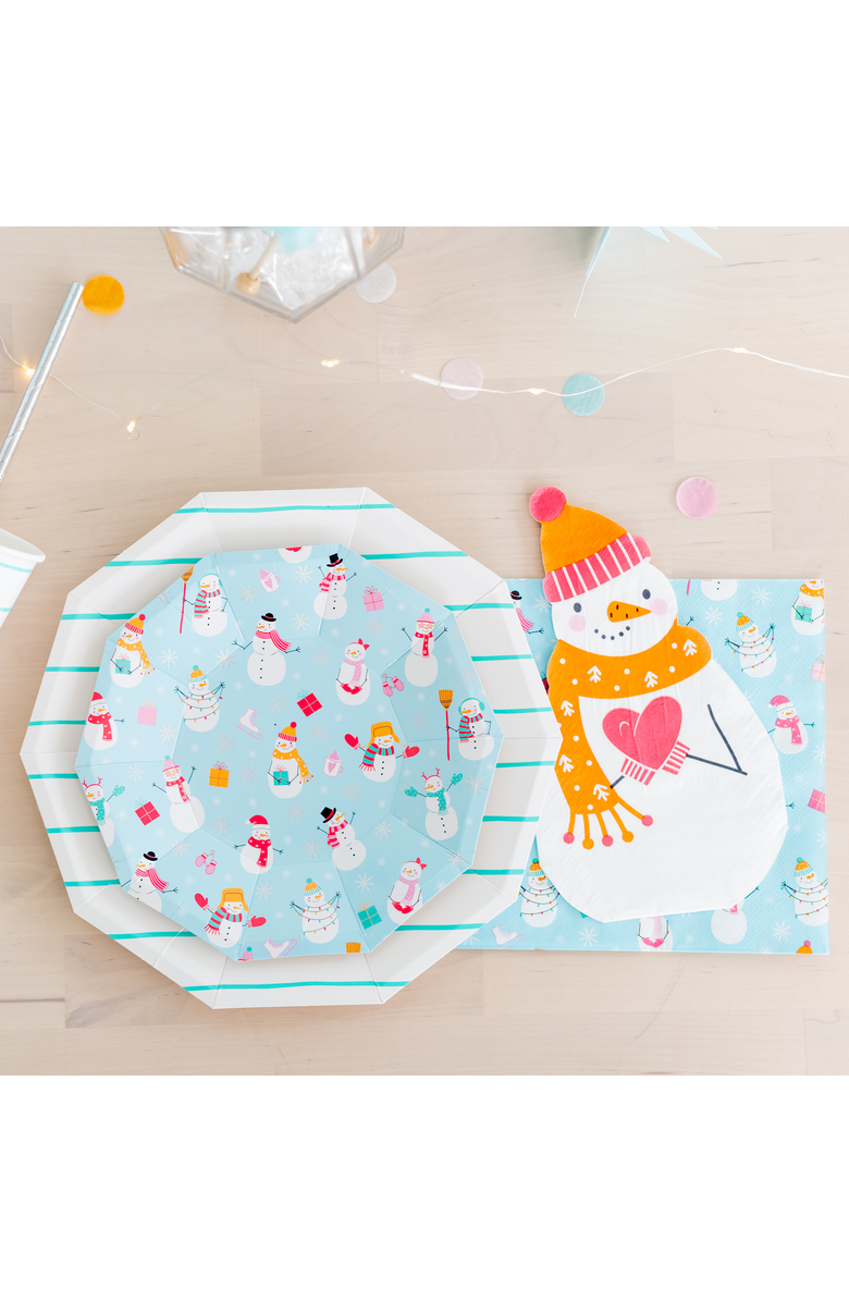 Daydream Society Blizzard Buddies Winter Themed Large Napkins, Alternate, color, Assorted Pre-Pack