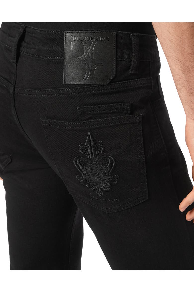 Denim Trousers Regular Fit Men, Alternate, color, black