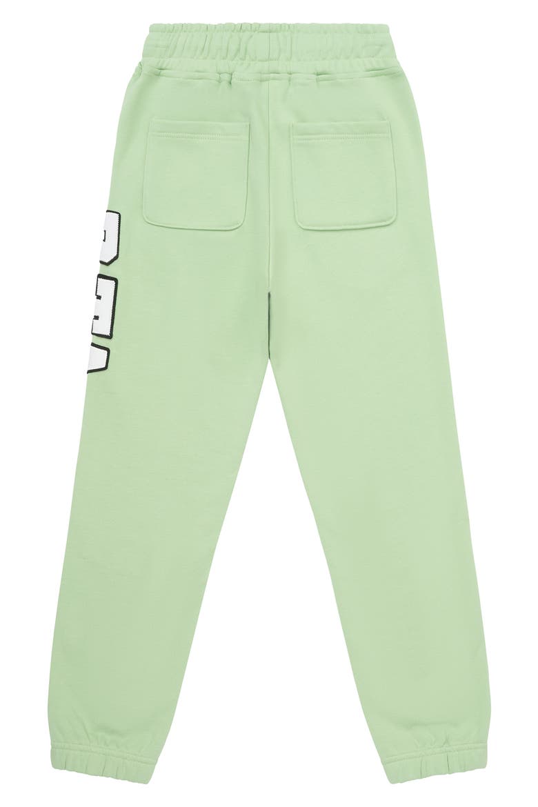 Kids' Ewan Cotton Collegiate Sweatpants, Alternate, color, GREEN COLLEGIATE