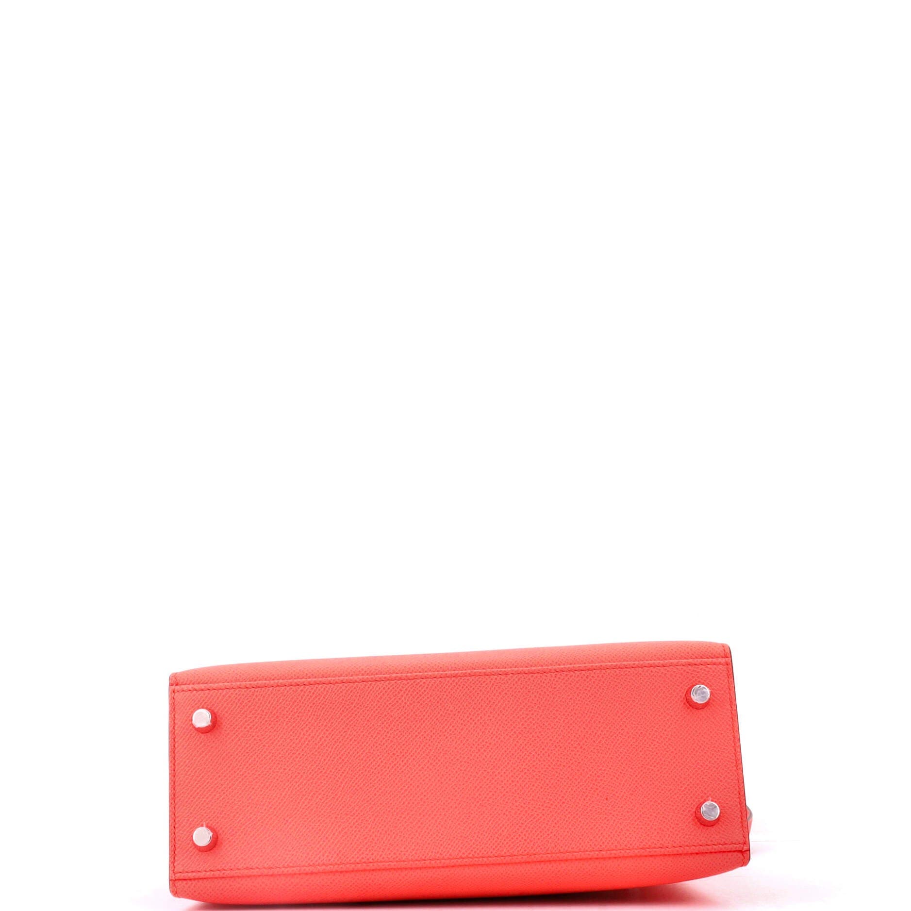 Kelly Handbag Pink Epsom with Palladium Hardware 25, Alternate, color, Pink