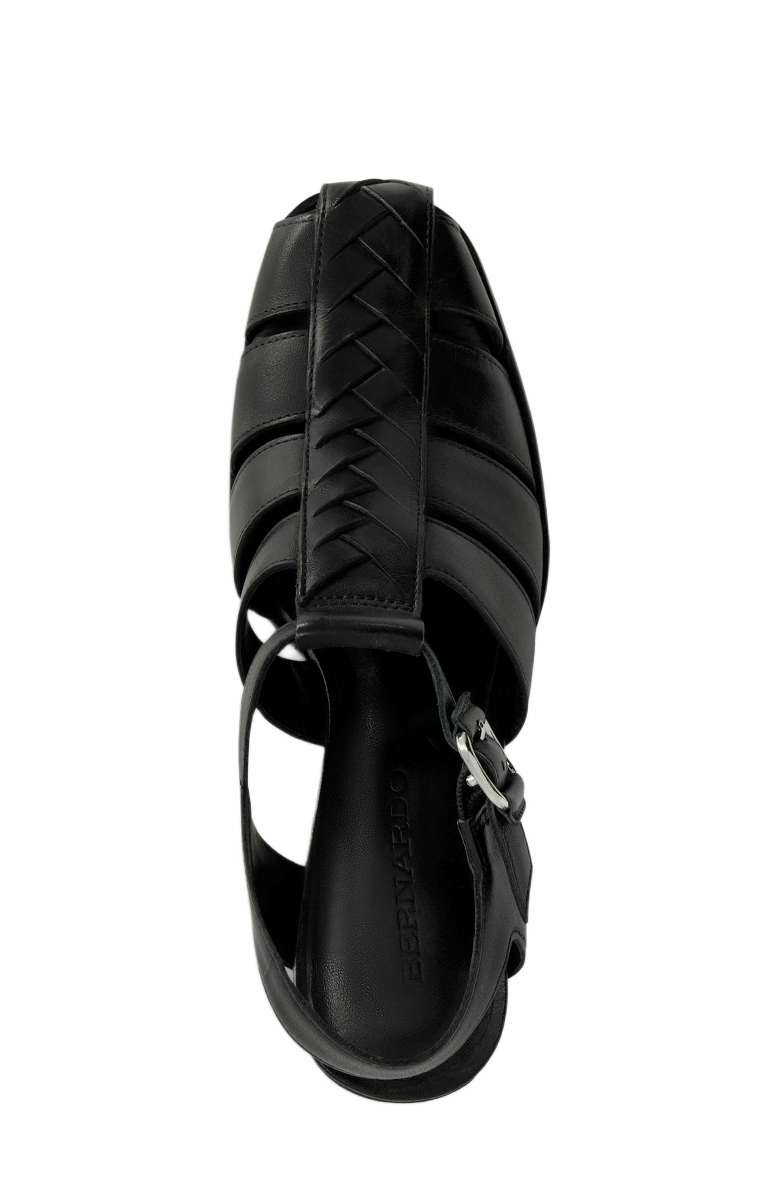 Bernardo Footwear Belmont Heeled Fisherman Sandal, Alternate, color, 