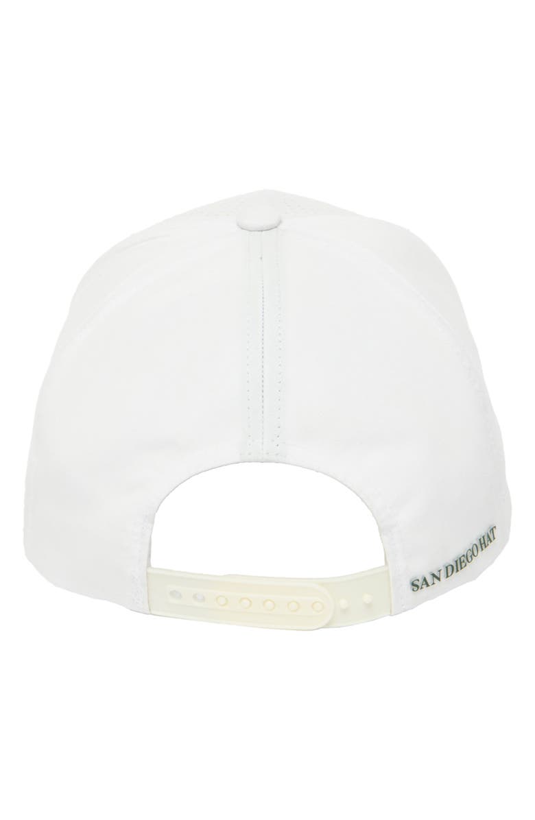 San Diego Hat Dog Hunt Adjustable Baseball Cap, Alternate, color, White