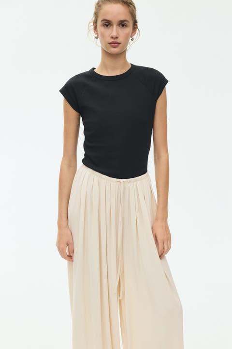 Balloon Drawstring Trousers