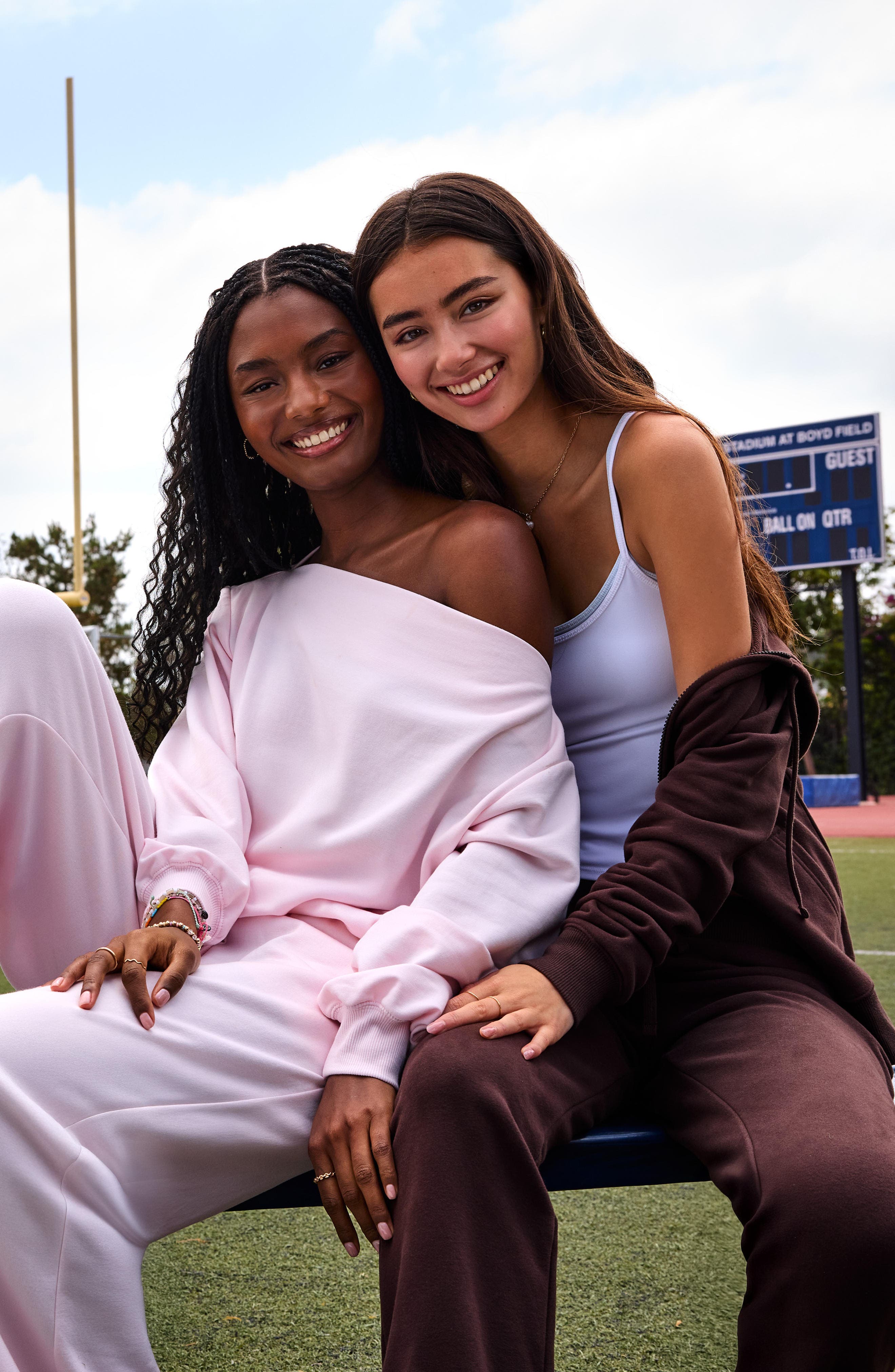 BP. Off the Shoulder Sweatshirt (Women) | Nordstrom