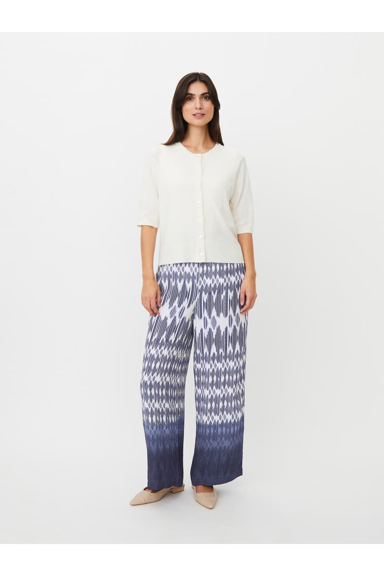 Malopus Half-Sleeve Knitted Cardigan, Alternate, color, Jet Stream