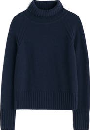 Seasalt Cornwall Basset Cove Merino Wool Blend Turtleneck Sweater
