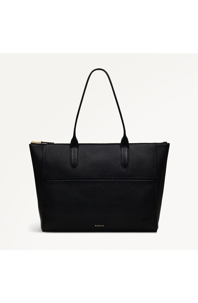 Radley Oak Street Medium Ziptop Tote Bag, Main, color, Black