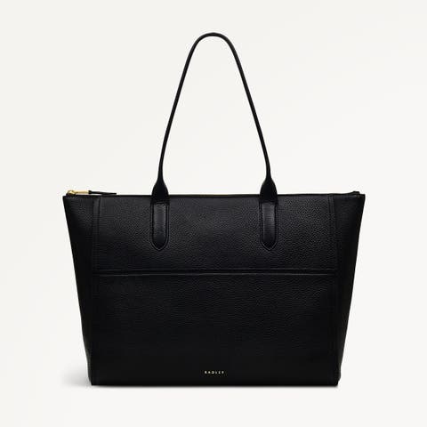 Oak Street Medium Ziptop Tote Bag