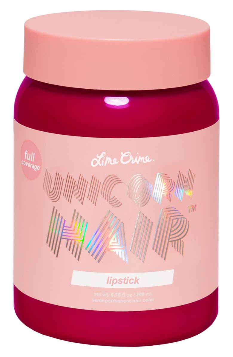 Lime Crime Unicorn Hair Full Coverage Semi-Permanent Hair Color, Main, color, Lipstick