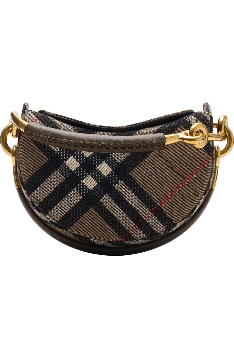 Burberry Bridle Check Clutch, Main, color,