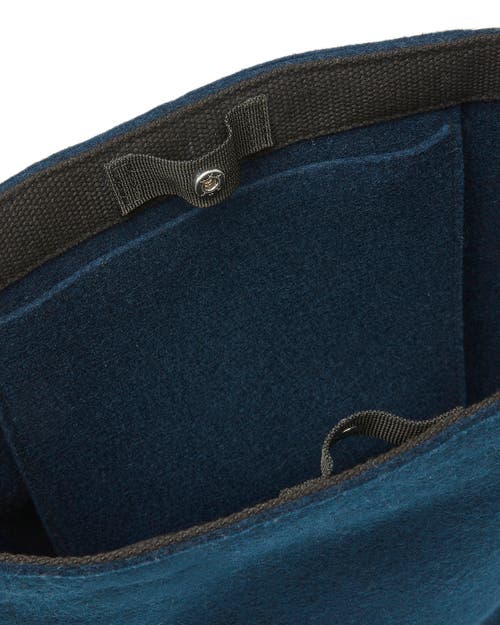 Graf & Lantz Graf Lantz Campus Merino Wool Tote In Marine