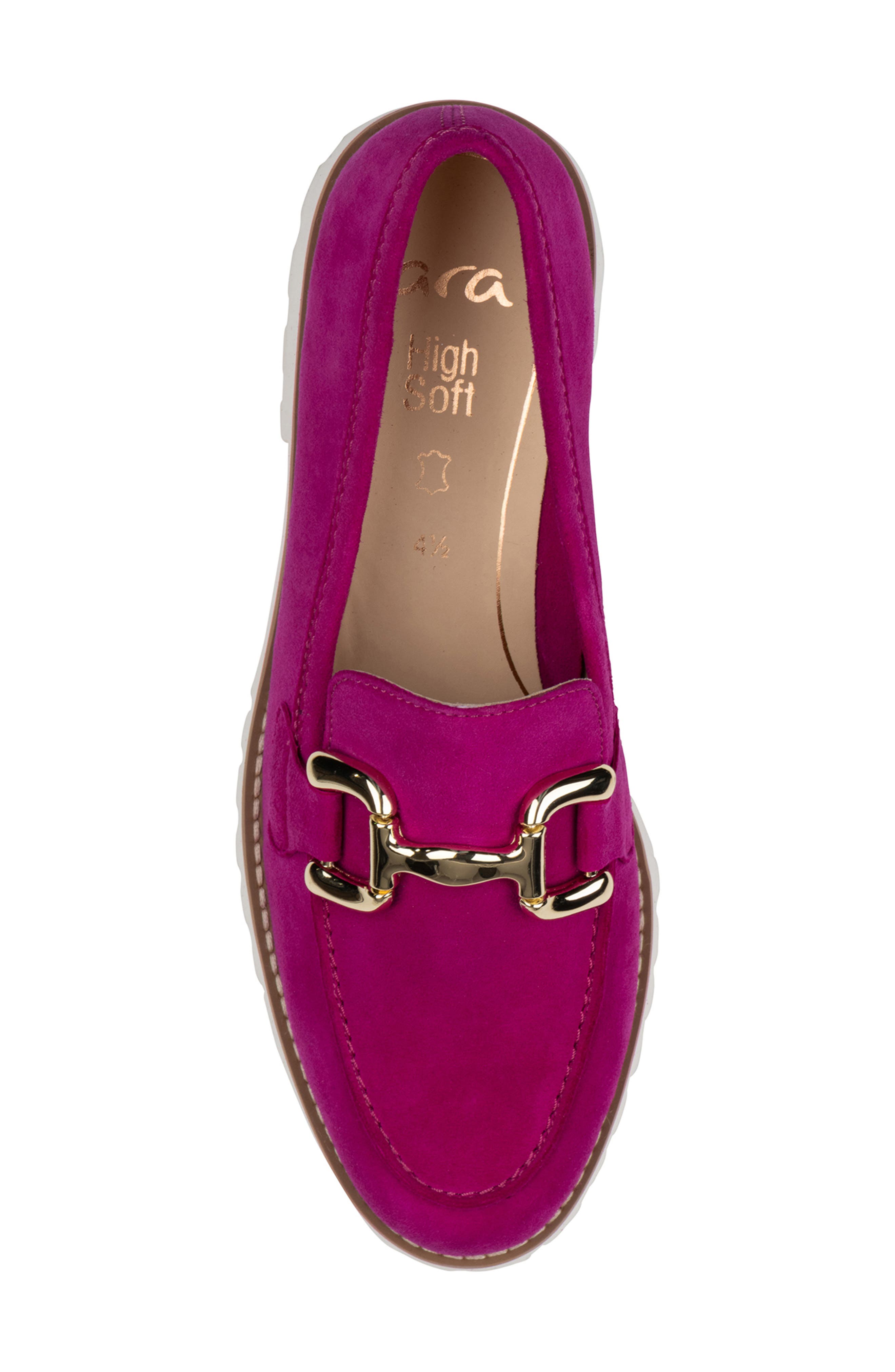 Kiana Lug Sole Loafer, Alternate, color, PINK
