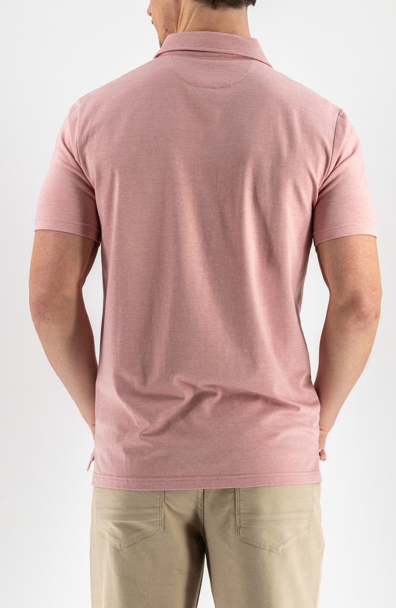 Devil-Dog Dungarees Feeder Stripe Polo, Alternate, color, Spanish Villa