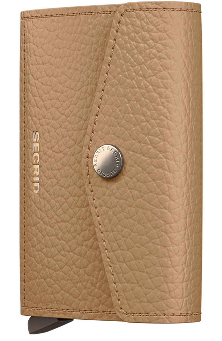 Secrid Envelope Wallet Pebble, Main, color, Cappuccino