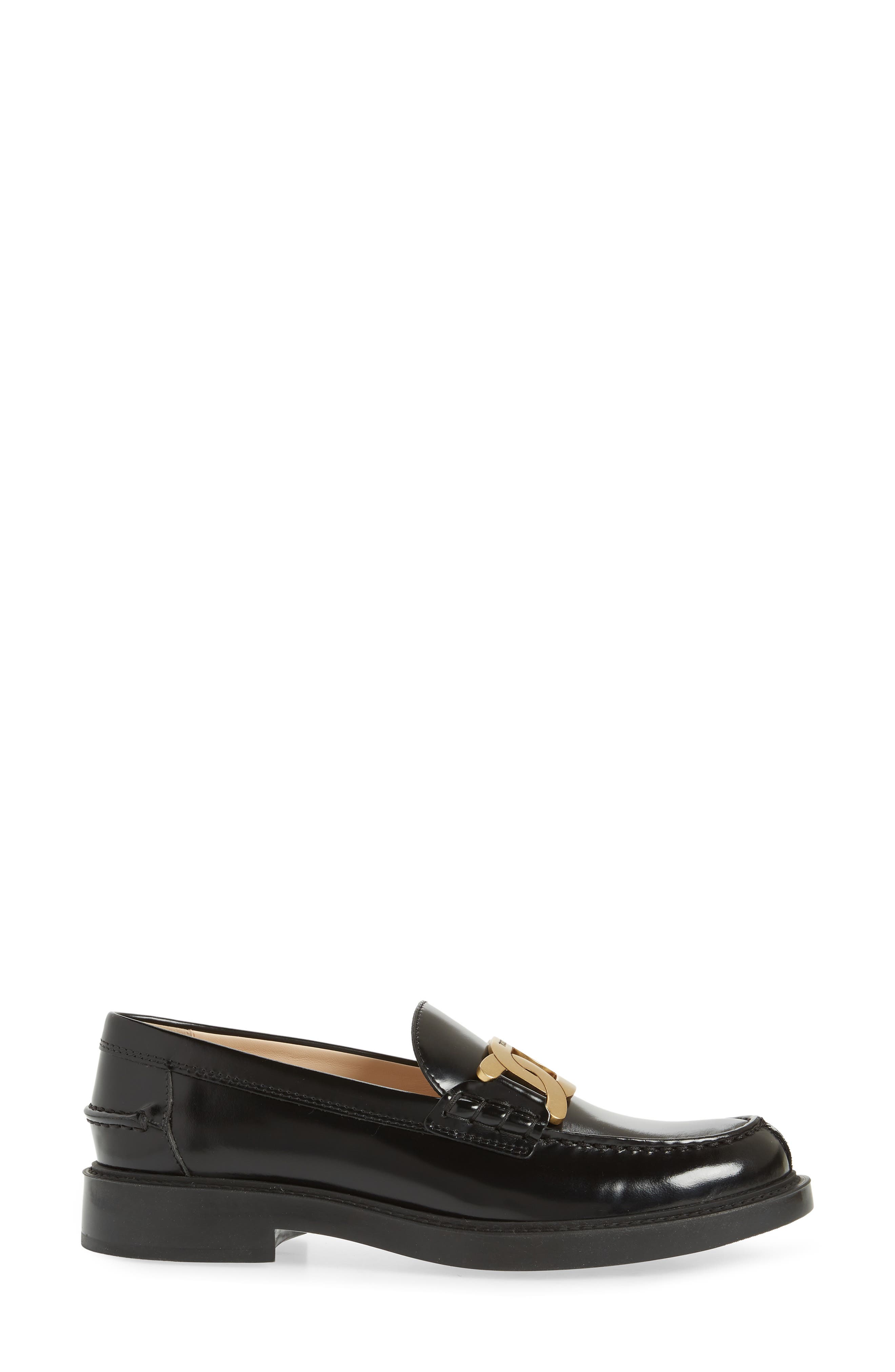 Gomma Basso Loafer, Alternate, color, NERO