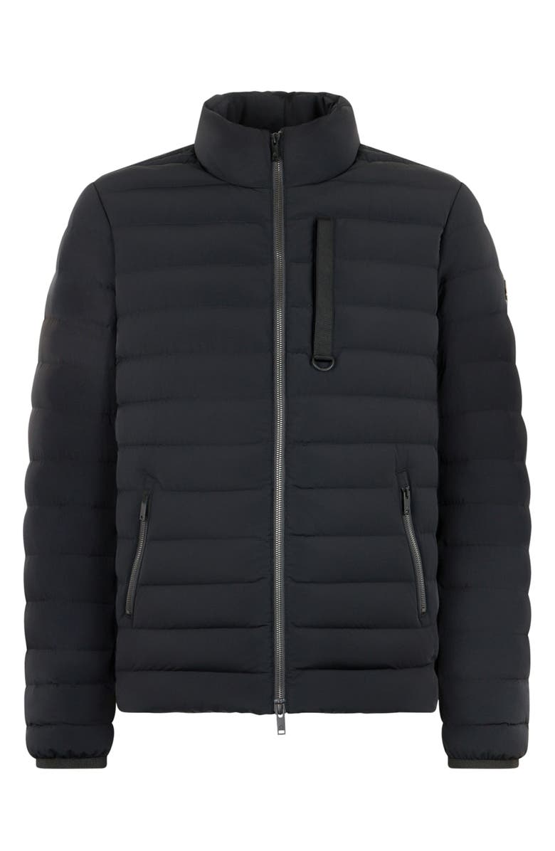 Moose Knuckles Laki Water Repellent Quilted Down Jacket, Alternate, color, Black