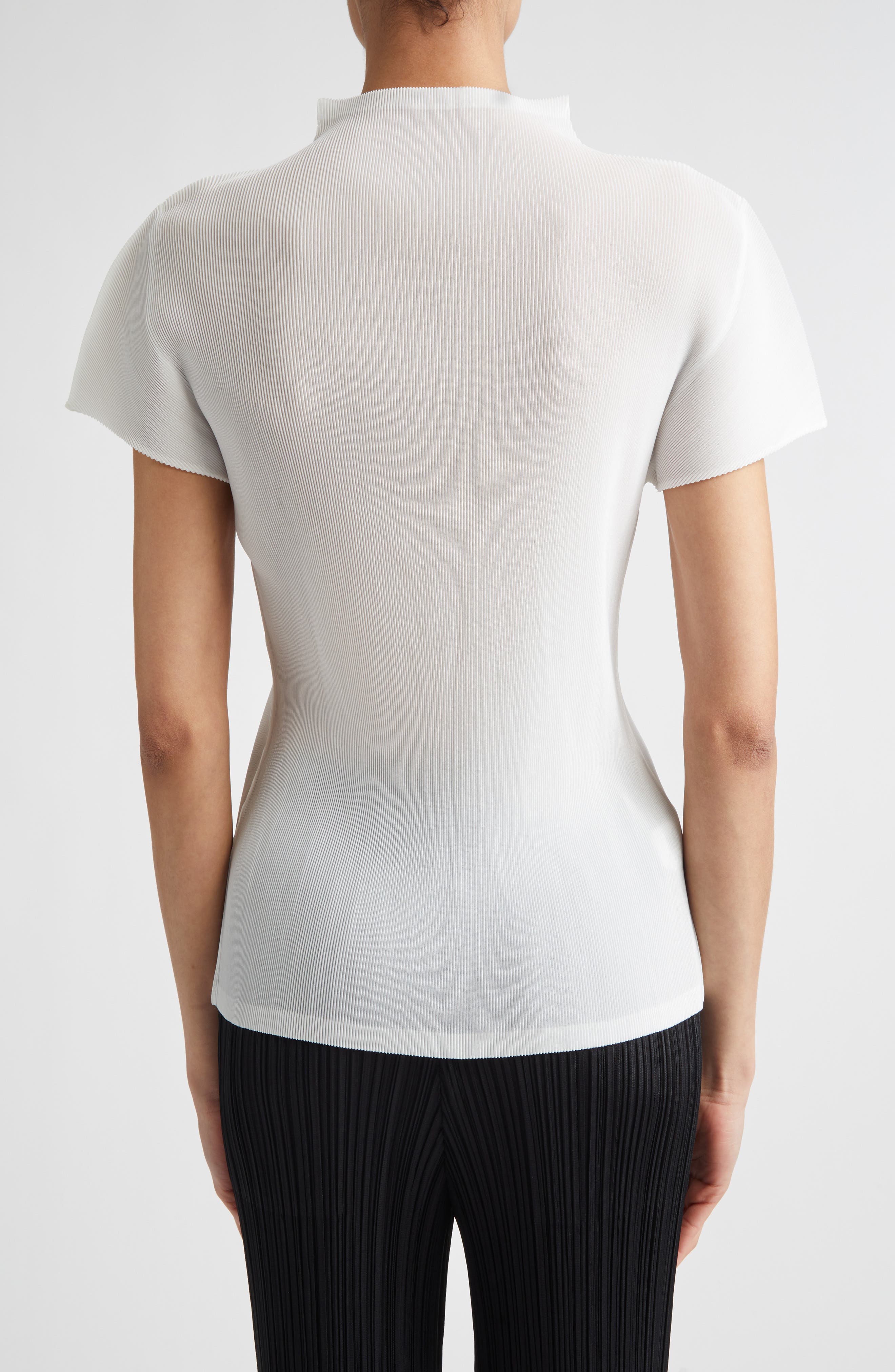 Mist Basics Funnel Neck Top - image 2