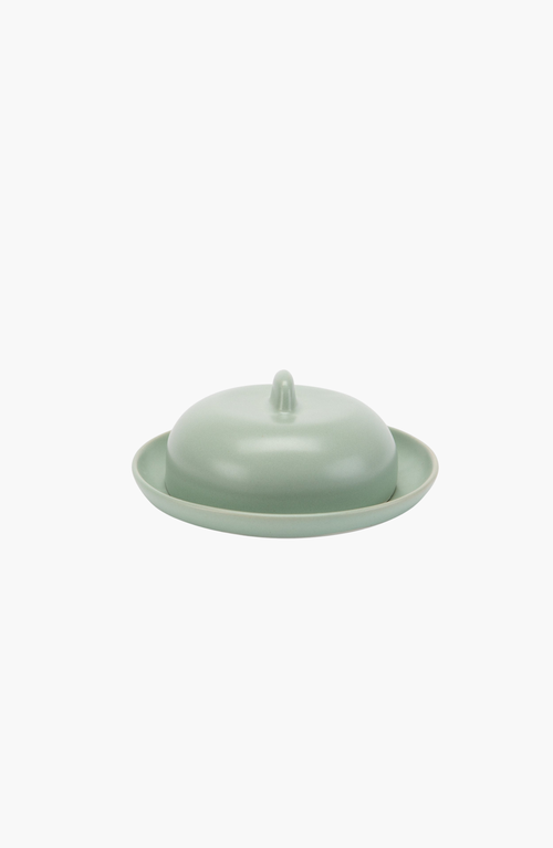 Haand Butter Dish In Green