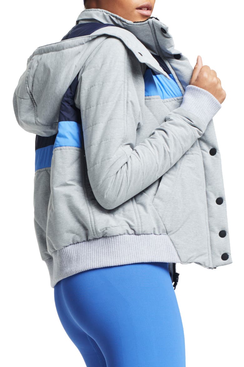 Winterbreaker Puffer Jacket, Alternate, color, GREY MARL