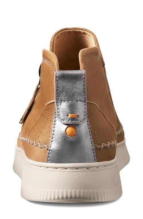 Samuel Hubbard Featherlight Laguna Zip Sneaker In Brown