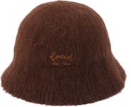 COACH Fuzzy Knit Bucket Hat