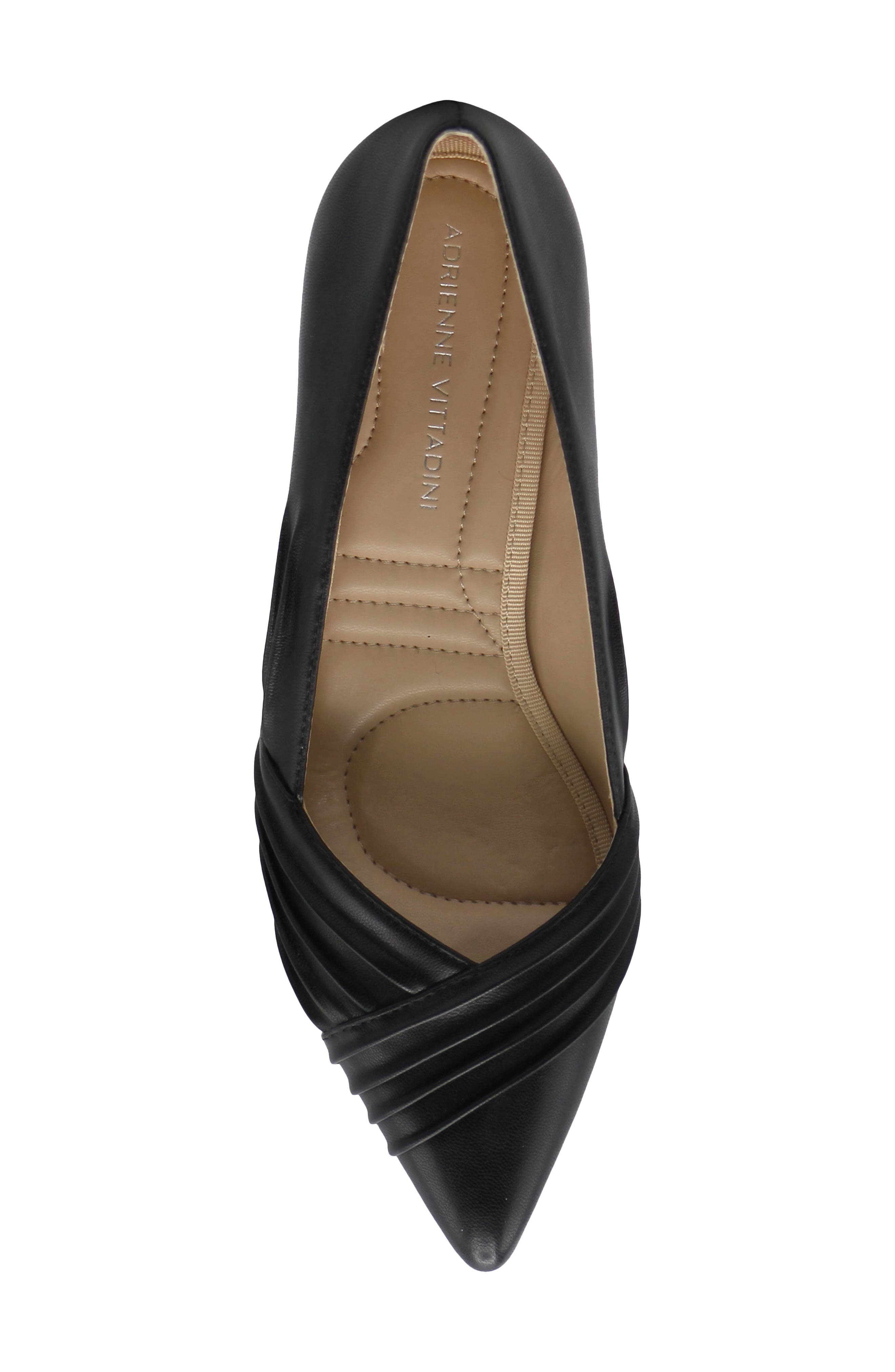 Adrienne Vittadini Sapient Pleated Kitten Heel Pump, Alternate, color, 