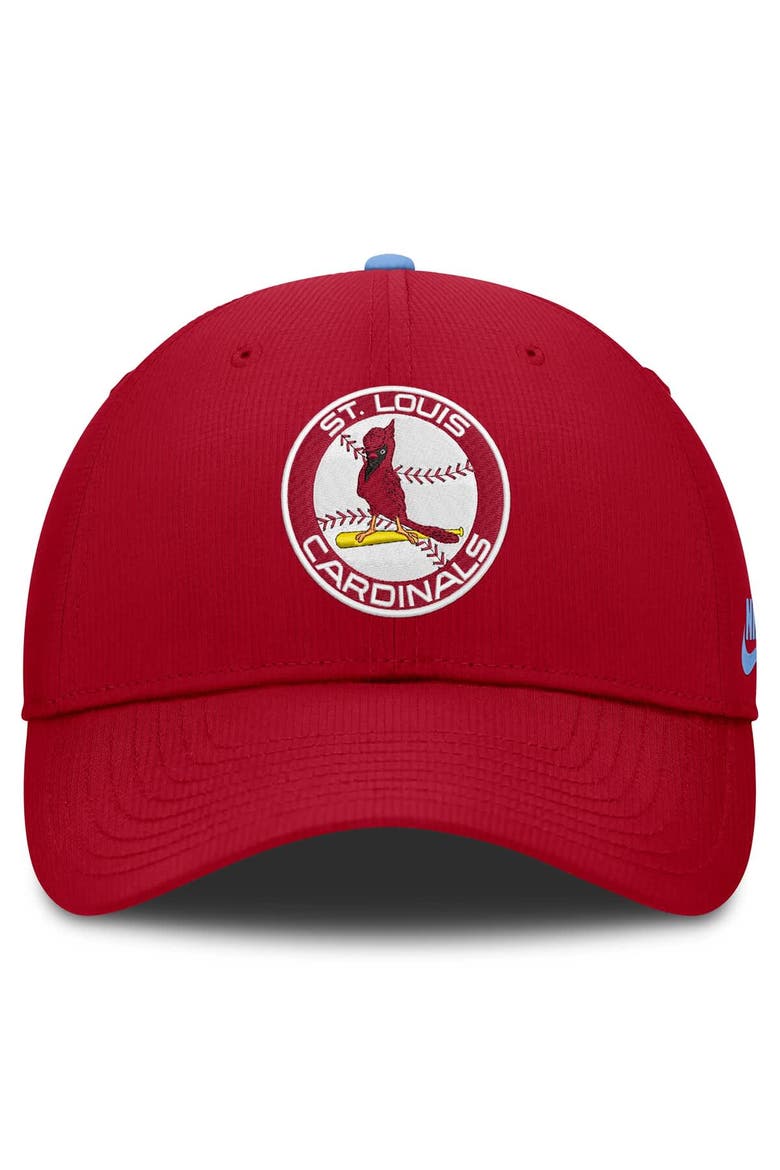 Men's Nike Red St. Louis Cardinals Cooperstown Club Dri-FIT Adjustable Hat, Alternate, color, Red