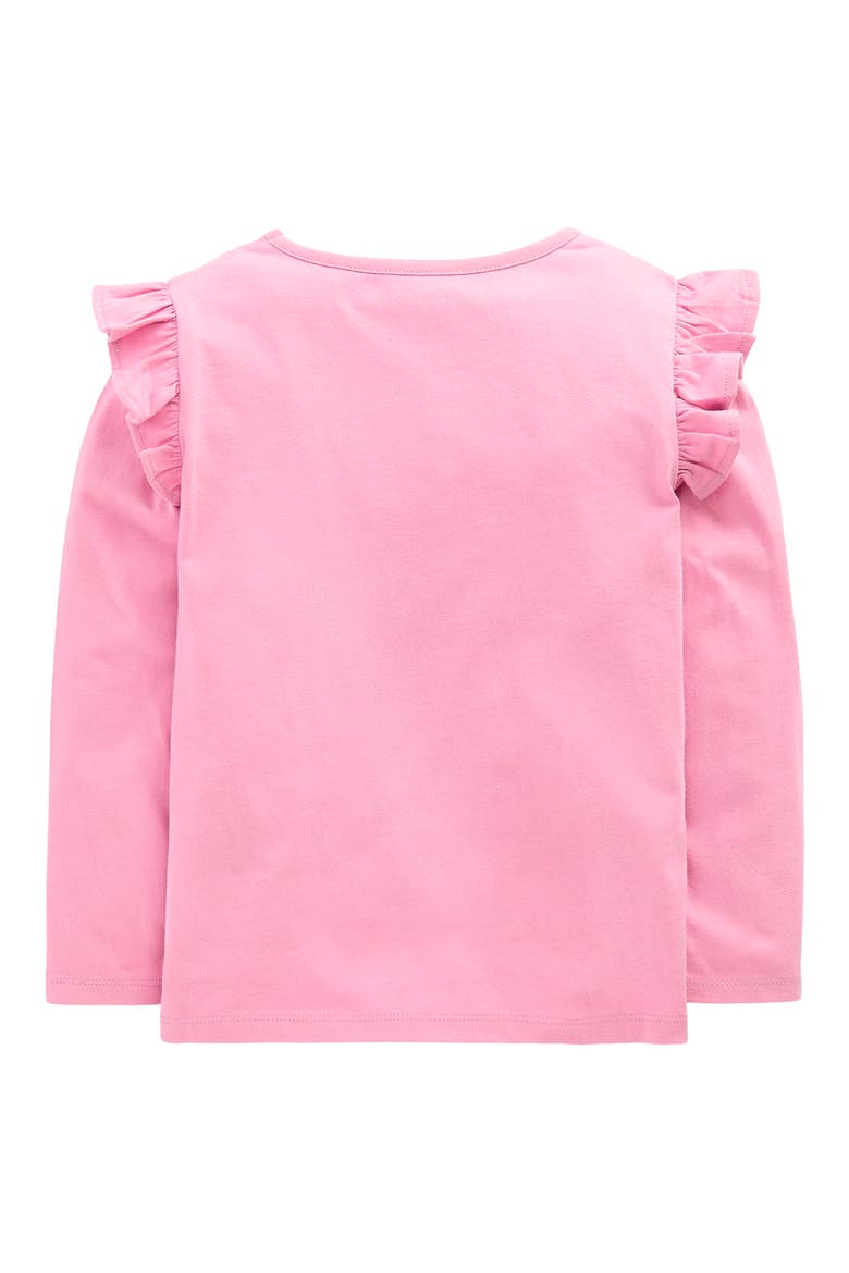 Kids' Embroidered Long Sleeve T-Shirt, Alternate, color, SOFT LAVENDER DOGS