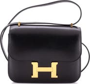 Pre-Owned Hermes Constance NM Bag Box Calf 18