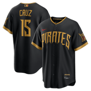 Nike Men's Nike Oneil Cruz Black Pittsburgh Pirates 2026 City Connect Stadium Jersey