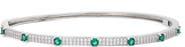SHYMI Pavé Cubic Zirconia Bangle Bracelet