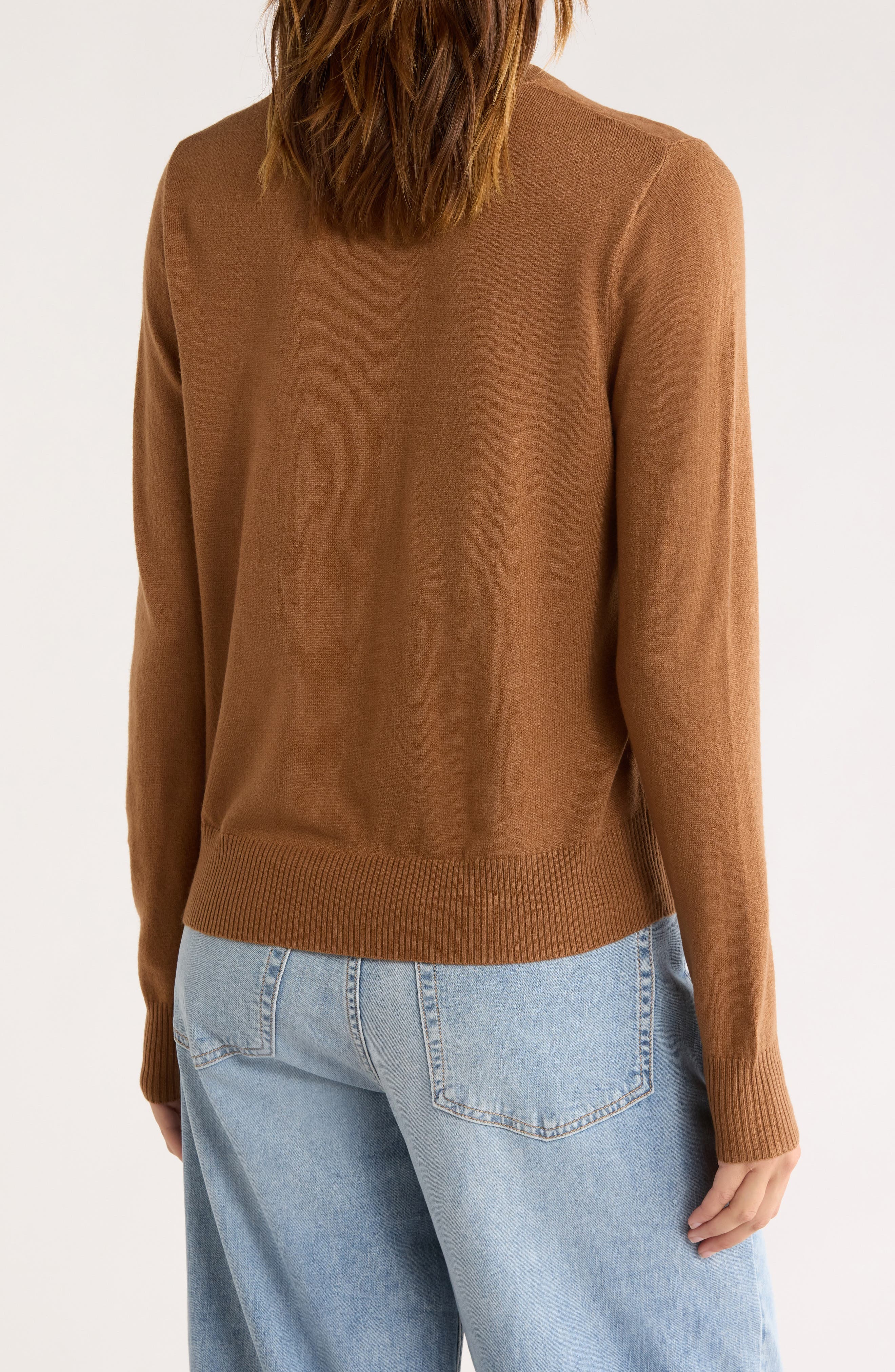 Tipped Crewneck Sweater - image 2